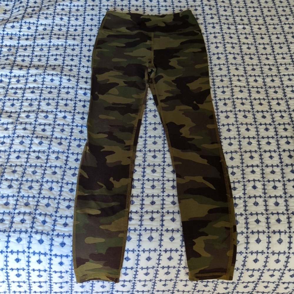 JCrew Knit Goods Camo Leggings, Size XS, Worn Once